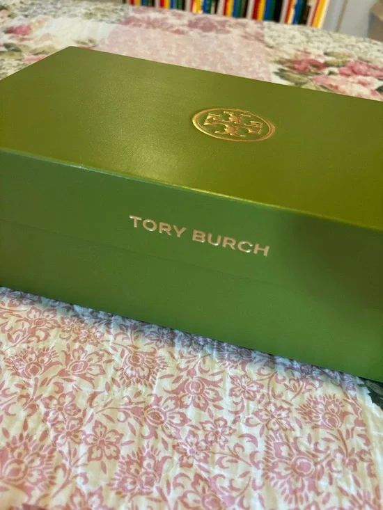 Tory Burch Metallic Gold Espadrille Loafers - Picture 3 of 16